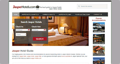 Desktop Screenshot of jasperhotels.com